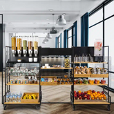 Rosseto Modulite™ Kit C with Chalkboard, Shelf, and Basket MC-Basic